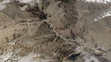 Galwan Valley: This satellite photo provided by Planet Labs shows the Galwan Valley area in the Ladakh region near the Line of Actual Control between India and China Tuesday, June 16, 2020. A clash high in the Himalayas between the world‚'s two most populated countries claimed the lives of 20 Indian soldiers in a border region that the two nuclear-armed neighbors have disputed for decades, Indian officials said Tuesday.
 