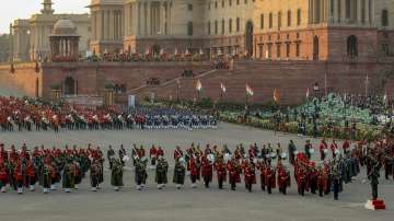 abide with me, ae mere watan ke logon, republic day, beating the retreat ceremony, Beating Retreat c