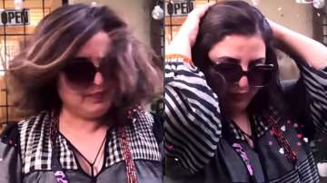 Farah Khan hides double chin with her hair, shares hilarious video grooving to Aishwarya Rai's song