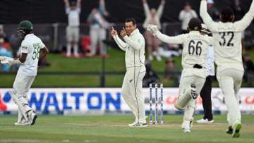 File Photo of New Zealand cricketer Ross Taylor playing his last Test match for his national team.