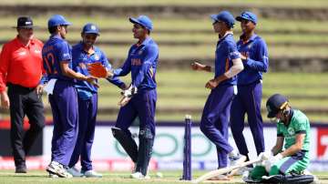 India U19 beat Ireland U19 by 174 runs in the second game of the ICC U19 World Cup 2022.