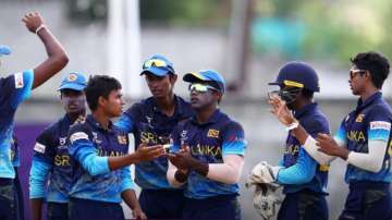 File Photo of Sri Lanka U19 cricket team.