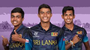 File Photo of Sri Lanka U19 cricket players.