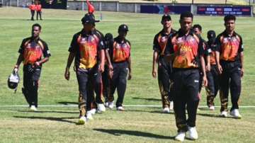 File photo of Papua New Guinea U19 cricket team.