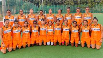 File photo of Indian women's hockey team.