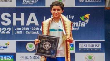 File photo of India badminton player Unnati Hooda.