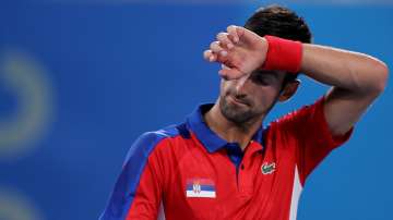 File Photo of Serbian Professional Tennis player Novak Djokovic.