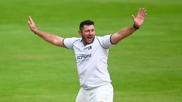Tim Bresnan while making an appeal during a domestic game (File Photo)