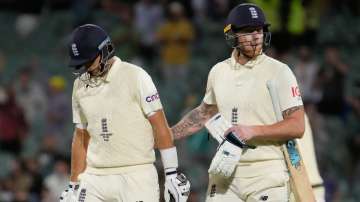 Ben Stokes (R) of England walks off the field with Joe Root of England. (File Photo)