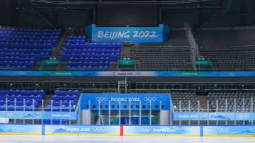 The Beijing National Indoor Stadium on media walkthrough (File image)
