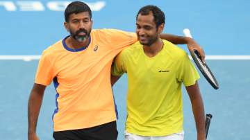File photo of India tennis players Rohan Bopanna and Ramkumar Ramanathan.