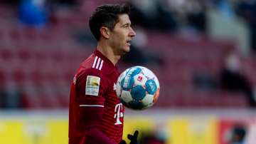 Robert Lewandowski of Bayern Muenchen during a Bundesliga match (File Photo)