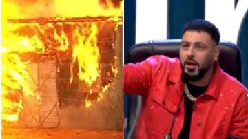 India's Got Talent 9: Badshah rushes to save a contestant from fire after stunt goes wrong. Watch vi