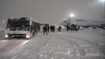 Istanbul airport, Europe's busiest, shuts down due to snow storm