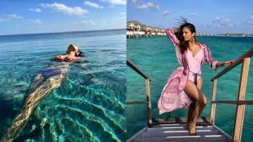 Malavika Mohanan looks ravishing in colourful monokini, leaves fans in awe of her Maldives pics
