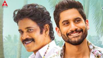 Naga Chaitanya and Nagarjuna