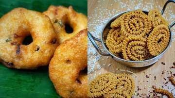 Pongal, Medu Vada, Sakkarai Pongal, Tamarind Rice