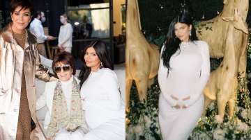 Sneak peek into Kylie Jenner's giraffe themed baby shower party; see pics