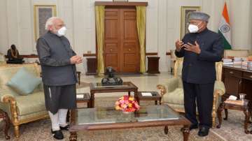 President Ram Nath Kovind met Prime Minister Narendra Modi on Thursday, January 6, 2022. The PM briefed the President about the security breach incident that happened in Punjab on January 5.