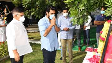 Ram Charan unfurls national flag at Chiranjeevi Trust office on Republic Day