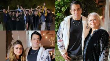 Sneak peek into Salman Khan's New Year celebrations with Lulia Vantur, Sangeeta Bijlani & others