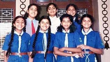 Can you spot Shilpa Shetty in her throwback school photograph?