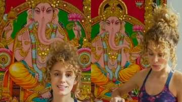 Money Heist's Stockholm aka Esther Acebo spotted with Lord Ganesha's painting at home, gets love fro