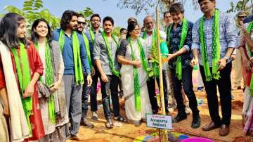 Nagarjuna adopts 1,000 acres of forest land on occasion of Telangana CM K Chandrashekhar Rao's birth