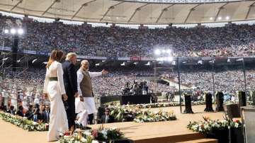 Namaste Trump event