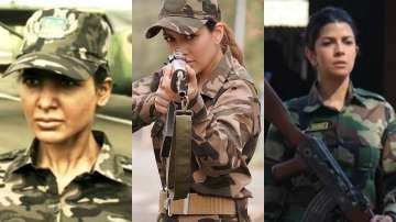Actresses who played the role of Army officer