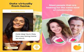 Bumble, fruitz, dating apps