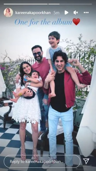 Inside Jeh Ali Khan first birthday celebration Kareena Kapoor shares photo Saif Ali Khan Sara Ali Khan Ibrahim Taimur | Celebrities News India TV Inside Jeh Ali Khan first birthday celebration Kareena Kapoor shares photo Saif Ali Khan Sara Ali Khan Ibrahim Taimur | Celebrities News India TV