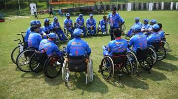 India wheelchair cricket team