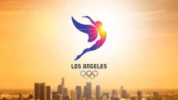 Emblem of LA Olympics