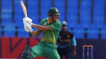 File photo of South Africa U19 batsman Gerhardus Maree during the ICC Under 19 World Cup 2022.