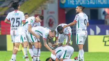 File photo of ATK Mohun Bagan football club during the ISL 2021-22.