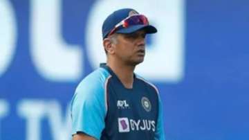 Rahul Dravid during a practice session (File photo)