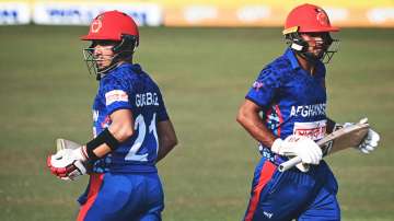Afghanistan players while taking a run during BAN vs AFG 3rd ODI match (File photo)