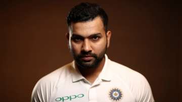 Rohit Sharma of India poses during the India Test squad headshots session (File Photo)