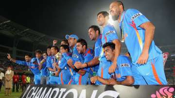 File photo of Indian cricket team celebrating 2011 World Cup win