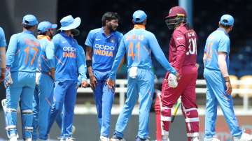 File photo of India vs West Indies ODI match 