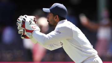 File photo of India wicket-keeper Wriddhiman Saha.