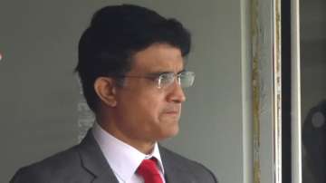 BCCI President Sourav Ganguly in the stadium during a match (File image)