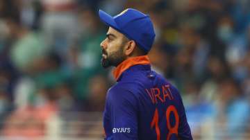 Virat Kohli while fielding during a match for Team India (File photo)