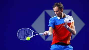 Daniil Medvedev in action during a Tennis match (File photo)