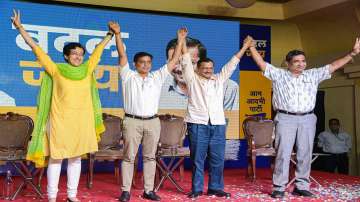 Goa polls 2022, Aam Aadmi Party, AAP candidates sign affidavits, arvind kejriwal, goa election, late