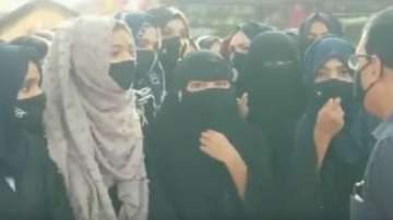 Hijab-clad students denied entry to college in Udupi district