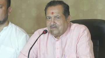 Rashtriya Swayamsevak Sangh (RSS) national executive member Indresh Kumar speaks at an event in New Delhi.