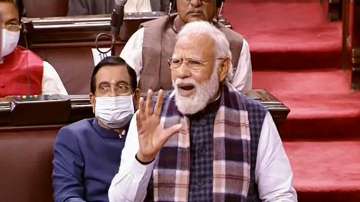 PM Modi launches no-hold attack on Congress in RS
