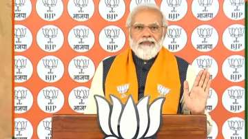 UP Election 2022: Prime Minister Narendra Modi addresses election rally ahead of first phase. 